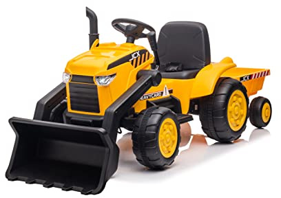 Tractor Eléctrico Infantil 12V ATAA Buddy Excavadora con Pala