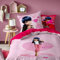 MIRACULOUS 045197 Ladybug Heroine Bettwäsche-Set, Baumwolle, Rosa, 140X200+63X63-taille française