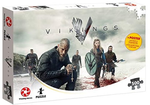 Winning Moves WIN11514 Vikings Puzzle The World Will be Ours, 500 pc, Mehrfarbig