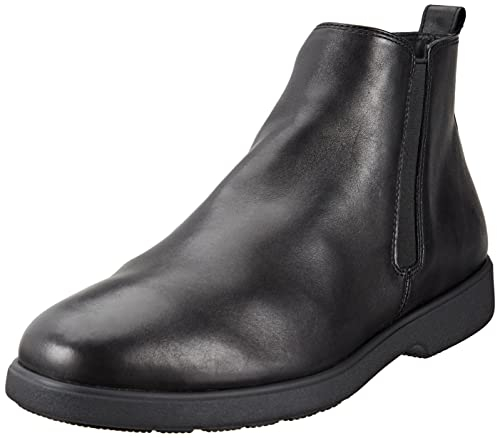 Geox U Spherica Ec11 Wide, Stivaletti Uomo, Nero, 46 EU