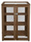 AC-Déco Mini Serre en Bois S - L 54 X L 69,4 X H 85 Cm - Marron