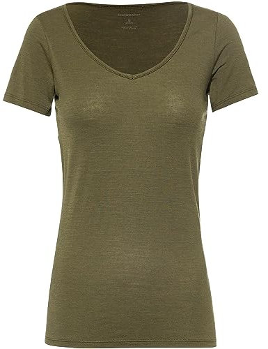 Icebreaker Funktionsshirt Siren Short Sleeve Sweetheart Funktionsshirt Loden M