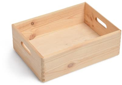 Prestige Wicker Wooden Storage Box - Safe Place Medium