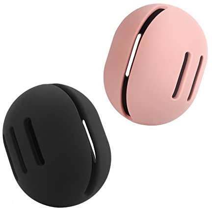 FERYES Lot de 2 porte-éponges de maquillage - Étui en silicone pour le voyage