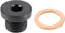QUARKZMAN N0160276 Ölablassschraube M14x1,5 Ölwannenwanne Schraube Stahl Ablassschraube für Audi A4 A6 Schwarz