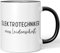JUNIWORDS Tasse, Elektrotechniker aus Leidenschaft, Schwarz (6637859)
