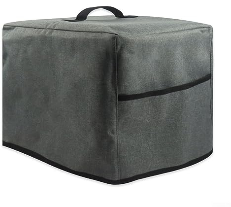 Housse de protection pour friteuse à air, grille-pain en nylon imperméable avec 2 poches extérieures pour la protection des petits appareils ménagers