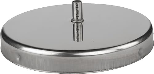 Edelstahl Ofenrohr Kaminrohr Abgaselemente: Rohr Bogen Ofenknie T-Stück Regenhaube Rauchrohr Schornstein Abgasrohr Rosette Kaminaufsatz gewählter Artikel (150mm, Kondensatsammler)