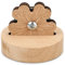 Daisy Thread Cutter, Tabletop Blade Saver Yarn Cutter with Anti-Slip Stand Wooden Rotary Thread Cutting Tool Sewing Seam Supplies Quilting Notions