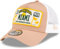 New Era Adjustable A-Frame Trucker Cap - Florida Miami beige