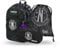 Baagl Schulrucksack Set Mädchen 3 Teilig, Schultasche ab 3. Klasse, Grundschule Ranzen mit Brustgurt, Ergonomischer Schulranzen (Wednesday Nevermore)