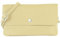 modamoda de - T257 - Echtleder Umhängetasche Small made in Italy, Farbe:Cremebeige