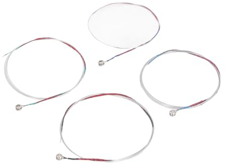 Set di Corde per Violino, Set da 4 Pezzi Corde per Violino per Violino Sostituzione Corde per Violino per Studenti e Principianti, per Violino 4/4