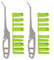 SMZhomeone Lot de 2 coupe-joints en silicone multi-usages pour calfeutrer et lisser les surfaces autour de la maison