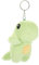 NAMOARLY Süßer Dinosaurier Schlüsselanhänger Plüsch Tier Schlüsselring Kawaii Dino Design für Taschen und Rucksäcke für Dino-fans