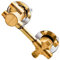 Miscelatore valvola doccia in ottone a 3 vie, rubinetto termostatico con doppie maniglie, deviatore filettatura G1/2, cartuccia in ottone resistente, perfetto per cabina doccia - uscita 12,5 cm