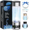IUHFSIFS 4.0 Upgrade Hydrogen Water Bottle with Brush【NO.1 Double Hydrogen Content】Hydrogen Water Bottle with SPE PEM Technique, Applicable to Various Water1