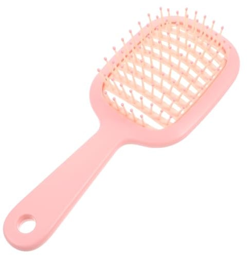 PENIKOKO Kamm Entlüftungsbürste Entwirrbürste Reisehaarbürste für Damen trockene Haarbürste Anti -statische Haarkämme für Frauen reise Glättbürste ABS、TPEE Rosa