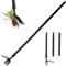 zonmtreo Detachable Stand Up Weed Puller Tool with Long Handle, Stand Up Heavy Duty, Outil d'élimination de Mauvaises Herbes de Jardin Long poignée (Acciaio inossidabile 99,8 cm)