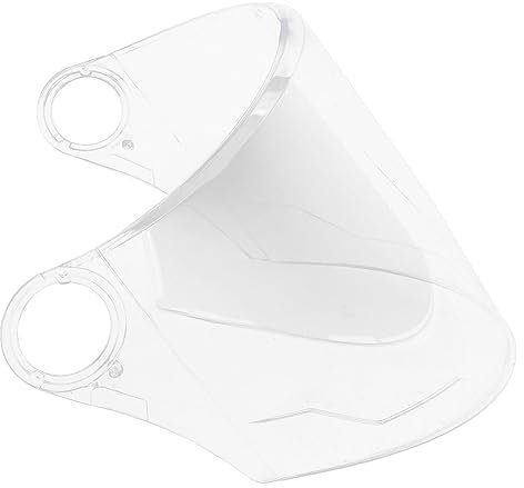 HORIALENCE Visiera per Casco Protettiva Accessorio Anti-Vento per Motociclisti Sostituzione per Casco Visiera Trasparente per Alta Visibilità