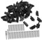 SHINEOFI 1 Ensemble Fasteners pour Terrasse Composite Kit de Fixations et Vis avec Embouts Système de Fixation Invisible pour Accessoire et Fiable pour Projets de Terrasse