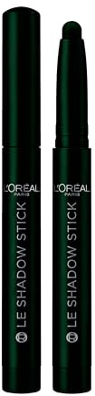 L'Oréal Paris Eyeshadow Stick Le Shadow Stick 270 Twilight Emeraude | Creamy, Blendable, Delivers Rich, Intense Colour In Just 1 Swipe, Le Shadow Stick Les Smokeys