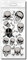 style4Bike Totenköpfe Bike Sticker gruselige Totenköpfe als Bicycle Aufkleber Set für Fahrrad ✓ Coole Aufkleber ✓ | D00035