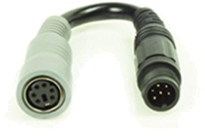 Adapter Kamera, 6-polige Kupplung auf 6-poligen Mini-Schraubstecker