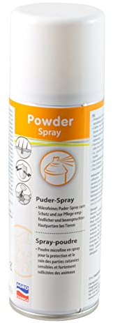 Kerbl Hautpflege Powderspray 200ml (Pflegespraý für Tierhaut, Puderspray) Nr. 15891