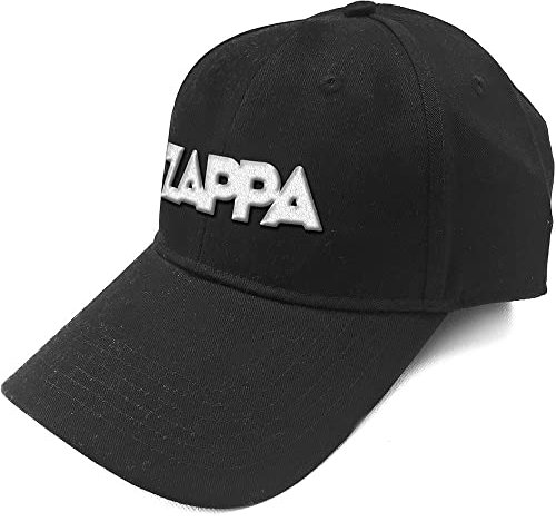 Rock Off ltd Officially Licensed Frank Zappa Logo Unisex Baseball cap Cappello Regolabile con Ricamo
