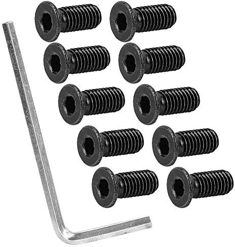 Nicoone 10 tornillos de cabeza para scooter eléctrica Xiaomi Mijia M365.