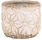 Chic Antique Colmar VASE - Vaso da fiori in crema, con brocca impermeabile, interno smaltato, diverse dimensioni e forme (vaso 65613-19 x 7 x 8 cm)