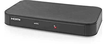 Nedis Digital Audio Converter, HDMI eARC to ARC Splitter, Supports Dolby Atmos, DTS:X, DTS Master, Dolby TrueHD, 192kHz, Plug & Play, Lip Sync Correction
