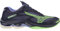 Mizuno Unisex Wave Lightning Z7 Volleyballschuhe, Eveblue Techgreen Iolite, 48.5 EU