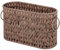 GRANNY SAYS Panier de Rangement pour Papier Toilette, Panier Rangement pour 6 méga Rouleaux, Porte-Papier Toilette pour Accessoires de Salle de Bain, Porte-revues et Porte-journaux sur Pied - Marron