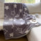 Fleecedecke Graue Sterne Fleecedecke Decke Sofa,Warm Sherpa Sofaüberwurf Decke, Decke Flauschig Mikrofaser Wolldecken für Couch