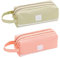 NUOBESTY 2st Koreanische Version Einfache Umgekehrte Trapezfedermäppchen Nylon-schreibwarentasche Kreative Bleistifttasche Etui Oxford-Stoff Hohe Kapazität Schreibwaren-Box Schüler