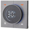 1 Piece Infinite Knob Dimmer Regulator Zigbee 3.0 PC Panel Wall Light Switch Plastic+Metal Digital LCD Yandex(Gray)