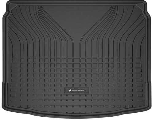 Walser Premium Kofferraumwanne für Skoda Karoq (NU7, ND7) 07/2017-Heute, unterer Ladeboden, 100% passgenaue Kofferraum Schutzmatte - Made in EU, robuste Antirutschmatte Auto