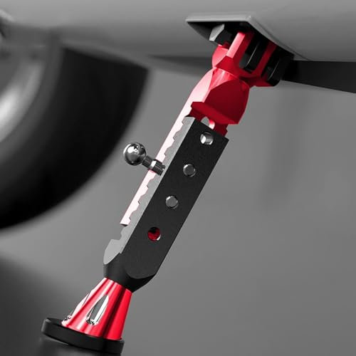 Seitenständer Motorradrahmen Halterung Verstellbarer Einstellbarer Ständer für Motorräder mit Stabilität und Sicherheit