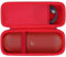Lebakort Storage Case Compatible with Beats Pill - Wireless Speaker (Red Case)