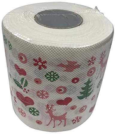 Rouleau de papier toilette Père Noël pour intérieur et extérieur