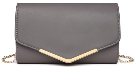 Miss Lulu Elegant Women's Clutch Bag, Clutch Bag and Leather Clutch, Women's Bag, Elegant Ceremony Clutch Bag