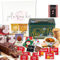 20x Afternoon Tea Hamper Gift - Afternoon English Tea Bags, Border & Lotus Biscoff Biscuit, Fruit Cake, Jam Portions, Easter Egg Chocolate & Card - Valentine, Birthday Hampers for Women Food Gifts