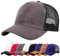 Enwokran Baseballkappe Herren Einstellbare Masche Rückseite Baseball Hut Sommerhut Sonnenhut Sportlicher Draußen Kappen Hüte Verstellbar Sonnenschutz Trucker Basecap (Grau)