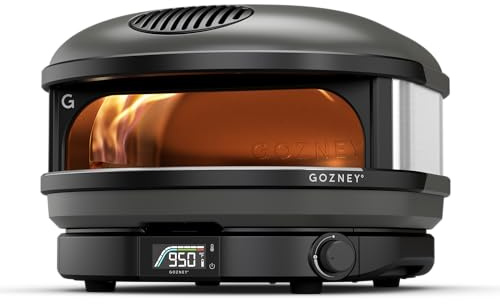 Gozney Arc Outdoor Pizza Oven, Propane Gas Pizza Oven, Precision Flame Control, Cooks 14 Pizza in 60 Seconds, Heats up to 950F - Off Black