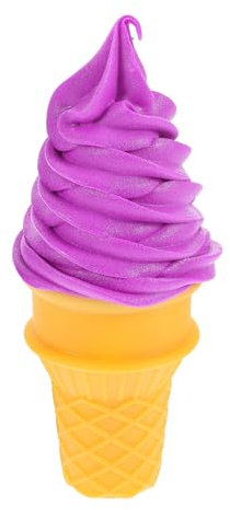 TOYANDONA Mini-eistüte Für Fotos Realistische Eisdekoration Simuliertes Eismodelle Für Schreibtisch Zartes Und Dekoratives Spielzeug Leuchtende Farben Geeignet Für Heim Und Geschäft