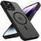 KPPIT for iPhone 14 Pro case Compatible with MagSafe, Shockproof Drop Protection, Frosted Translucent Back Magnetic Phone Case for iphone 14 Pro,Black