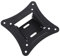 FELTECHELECTR Adjustable Stainless Steel Monitor Wall Bracket for Screens Wear Resistant Design Supports Up to Suitable for Home Office Hotel Entertainment Use