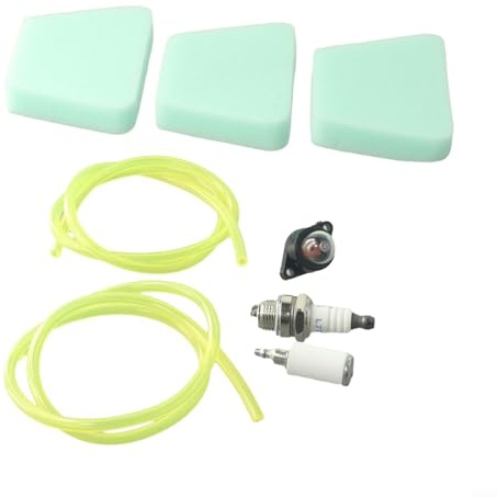 For McCulloch Chainsaw Fuel Line Kit with Air Filter For Primer Bulb and Fuel Filter, Replacement Parts for Models 1950 2050 For Cat 335 435, Includes 600mm Hose